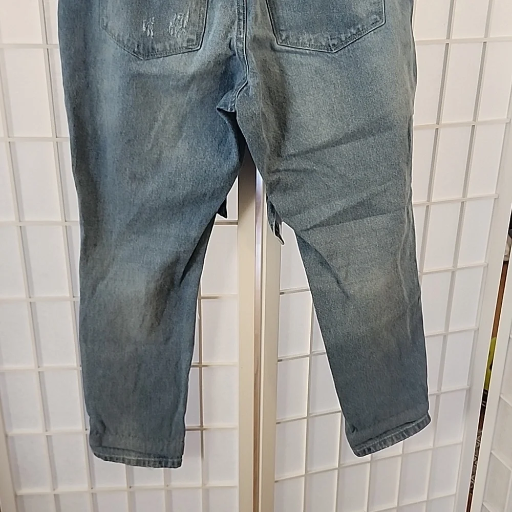 Vervet Los Angeles Cropped Hi-Rise Blue Jeans Size 28 x 27 - Picture 6 of 8